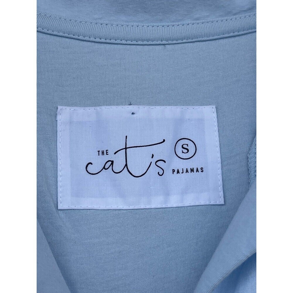 The Cat's Pajamas mariposa set in mist blue size small - Picture 5 of 12